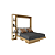 Cama Articulada Casal - CM8014 - Amendoa - Tecno Mobili - Imagem 5