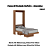 Cama Articulada Solteiro - CM8015 - Amendoa - Tecno Mobili - Imagem 4