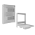 Cama Articulada Casal - CM8016 - Branco - Tecno Mobili - Imagem 5
