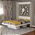 Cama Articulada Casal - CM8016 - Branco - Tecno Mobili - Imagem 1