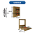 Cama Articulada Casal - CM8016 - Amendoa - Tecno Mobili - Imagem 8