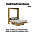 Cama Articulada Casal - CM8016 - Amendoa - Tecno Mobili - Imagem 4