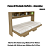 Cama Articulada Solteiro - CM8020 - Amendoa - Tecno Mobili - Imagem 4