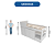 Cama Multifuncional Solteiro - CM8021 - Branco - Tecno Mobili - Imagem 9