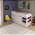 Cama Multifuncional Solteiro - CM8021 - Branco - Tecno Mobili - Imagem 2