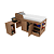 Cama Multifuncional Solteiro - CM8021 - Amendoa - Tecno Mobili - Imagem 6