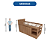 Cama Multifuncional Solteiro - CM8021 - Amendoa - Tecno Mobili - Imagem 11