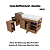 Cama Multifuncional Solteiro - CM8021 - Amendoa - Tecno Mobili - Imagem 4
