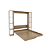 Cama Articulada Casal - CM8040 - Amendoa - Tecno Mobili - Imagem 6