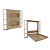 Cama Articulada Casal - CM8040 - Amendoa - Tecno Mobili - Imagem 5