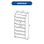 Sapateira Vertical - SA3403 - Branco - Tecno Mobili - Imagem 4