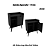 Balcão Aparador - AP2310 - Preto - Tecno Mobili - Imagem 2