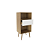 Estante Baixa c/ Gaveta - E1715 - Amendoa/Off White - Tecno Mobili - Imagem 6