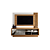 Home Theater com LED - HO1000 - Amendoa/Off White - Tecno Mobili - Imagem 3