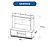 Home Theater - HO1001 - Amendoa/Off White - Tecno Mobili - Imagem 4