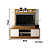 Home Theater - HO1001 - Amendoa/Off White - Tecno Mobili - Imagem 5