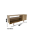 Rack com 01 Porta - R1486 - Amendoa - Tecno Mobili - Imagem 10