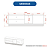 Rack com 01 Porta - RA2002 - Amendoa/Off White - Tecno Mobili - Imagem 4