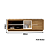 Rack com 01 Porta - RA2002 - Amendoa/Off White - Tecno Mobili - Imagem 6