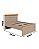 Cama de Casal England - Corda/Freijo - Moveis Primavera - Imagem 4