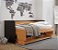 Cama de Solteiro Articulada First - Onix/Freijo - Móveis Primavera - Imagem 1