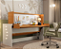 Cama de Solteiro Articulada First - Branco/Freijo - Móveis Primavera - Imagem 1