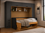 Conjunto Cama First + Combo 4 - Onix/Freijo - Móveis Primavera - Imagem 1