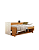 Conjunto Cama First + Combo 4 - Branco/Freijo - Móveis Primavera - Imagem 3