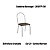Par de Cadeiras Noruega - 2C077-CR - Corino Marrom - Kappesberg Crome - Imagem 1