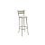 Banqueta Jade - 1B699-NK - Corino Nude - Kappesberg Crome - Imagem 2