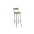 Banqueta Jade - 1B699-NK - Linho Fendi - Kappesberg Crome - Imagem 2