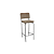 Banqueta Fiji - 1B712-CR - Compose Fendi - Kappesberg Crome - Imagem 2