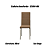 Conjunto Mesa Reno 160cm c/ Vidro + 06 Cadeiras Amsterda - Kappesberg - Imagem 4