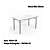 Conjunto Mesa Elba 150cm c/ Vidro + 04 Cadeiras Portugal - Kappesberg Crome - Imagem 4