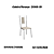 Conjunto Mesa Elba 140cm c/ Vidro + 04 Cadeiras Florença - Kappesberg Crome - Imagem 7