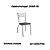 Conjunto Mesa Volga 95cm c/ Vidro + 04 Cadeiras Portugal - Kappesberg Crome - Imagem 3