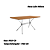 Conjunto Mesa Loire 160cm + 06 Cadeiras Florença - Kappesberg Crome - Imagem 3