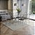 Conjunto Mesa Loire 160cm + 06 Cadeiras Noruega - Kappesberg Crome - Imagem 1