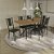 Conjunto Mesa Loire 160cm + 06 Cadeiras Lisboa - Kappesberg Crome - Imagem 1