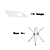 Conjunto Mesa Loire 120cm + 04 Cadeiras Noruega - Kappesberg Crome - Imagem 7