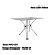 Conjunto Mesa Loire 120cm + 04 Cadeiras Noruega - Kappesberg Crome - Imagem 4