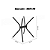 Conjunto Mesa Loire 90cm + 04 Cadeiras Petra - Kappesberg Crome - Imagem 5
