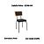 Conjunto Mesa Loire 90cm + 04 Cadeiras Petra - Kappesberg Crome - Imagem 3