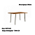 Conjunto Mesa Iguaçu 136cm + 04 Cadeiras Denali - Kappesberg Crome - Imagem 4