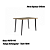 Conjunto Mesa Iguaçu 120cm + 04 Cadeiras Noruega - Kappesberg Crome - Imagem 4