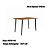 Conjunto Mesa Iguaçu 120cm + 04 Cadeiras Bali - Kappesberg Crome - Imagem 4