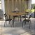 Conjunto Mesa Iguaçu 120cm + 04 Cadeiras Bali - Kappesberg Crome - Imagem 1
