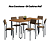 Conjunto Mesa Constanza 160cm + 06 Cadeiras Mali - Kappesberg Crome - Imagem 2