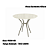 Conjunto Mesa Sardenha 105cm c/ Vidro + 04 Cadeiras Brisa - Kappesberg Crome - Imagem 4