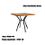 Conjunto Mesa Sardenha 90cm + 04 Cadeiras Petra - Kappesberg Crome - Imagem 4